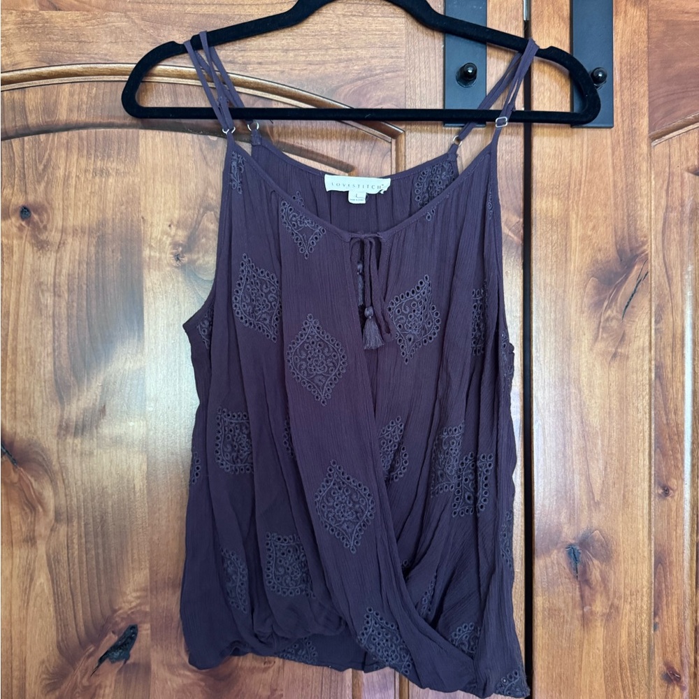 Lovestitch Black Camisole Top